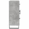 Stylish Concrete Grey Sideboard - 69.5x34x90 cm | HipoMarket