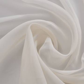 Voile Fabric 1.45 x 20 m Cream - Lightweight & Versatile Decor