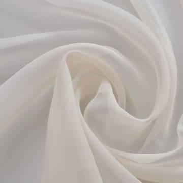 Voile Fabric 1.45 x 20 m Cream - Lightweight & Versatile Decor