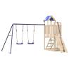 Outdoor Playset Solid Wood Pine - Fun for Kids | HipoMarket