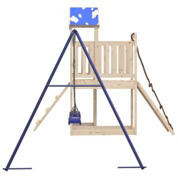 Outdoor Playset Solid Wood Pine - Fun for Kids | HipoMarket