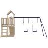 Outdoor Playset Solid Wood Pine - Fun for Kids | HipoMarket