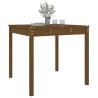 Garden Table Honey Brown - Solid Pine 82.5x82.5 cm