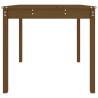 Garden Table Honey Brown - Solid Pine 82.5x82.5 cm