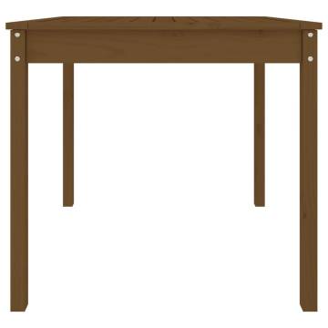 Garden Table Honey Brown - Solid Pine 82.5x82.5 cm