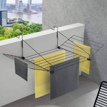 Tomado Tilburg Hanging Drying Rack - 12m Black | HipoMarket