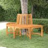 Half Round Tree Bench Ø160 cm Solid Wood Eucalyptus Size Ø160 cm Quantity in Package 1 Model half round Number of 