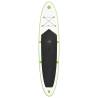 Inflatable Stand Up Paddleboard with Sail Set - Green & White