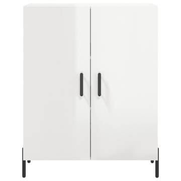 Highboard High Gloss White - Stylish Storage Solution