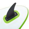 Inflatable Stand Up Paddleboard with Sail Set - Green & White