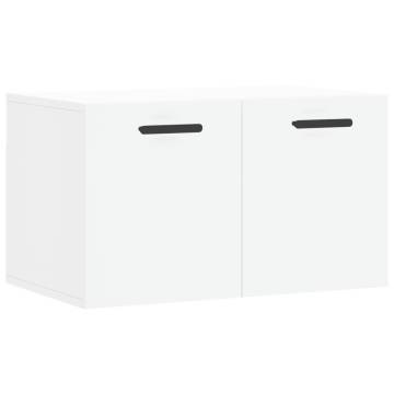 Wall Cabinet White 60x36.5x35 cm - Stylish Storage Solution