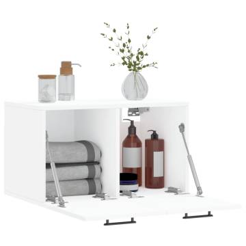 Wall Cabinet White 60x36.5x35 cm - Stylish Storage Solution