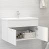 Sink Cabinet White 80x38.5x46 cm - Stylish Storage Solution