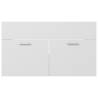 Sink Cabinet White 80x38.5x46 cm - Stylish Storage Solution