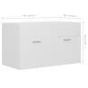 Sink Cabinet White 80x38.5x46 cm - Stylish Storage Solution