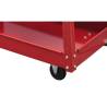 2 x Workshop Tool Trolley with 3 Shelves | 100 kg Capacity