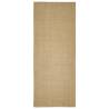 Durable Sisal Rug for Scratching Post - 100x250 cm