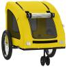 Pet Bike Trailer - Yellow Oxford Fabric & Iron | Hipomarket UK