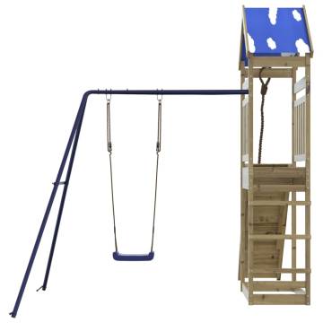 Outdoor Playset | Durable Pine Wood Garden Fun for Kids