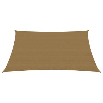 Sunshade Sail 3.5x5 m Taupe - UV & Mould Resistant