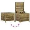 7 Piece Garden Sofa Set – Durable Impregnated Pinewood