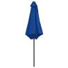 Outdoor Parasol with Aluminium Pole - Azure Blue 270x246 cm