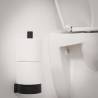 Tiger Bold Matt Black Toilet Roll Holder - Premium Quality