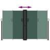 Retractable Side Awning - Dark Green 160x1200 cm