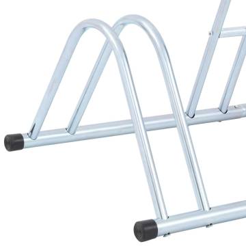 Bicycle Stand for 6 Bikes - Galvanised Steel | HipoMarket