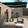 Manual Retractable Awning with LED 350x250 cm Anthracite Colour anthracite Size 350 x 250 cm Quantity in Package 1 