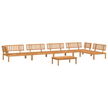 6 Piece Solid Wood Acacia Garden Sofa Set - Durable & Stylish