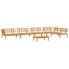 6 Piece Solid Wood Acacia Garden Sofa Set - Durable & Stylish