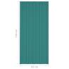 Roof Panels 36 pcs Galvanised Steel Green 100x45 cm