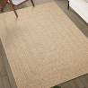 Rug ZIZUR 80x200 cm - Jute Look for Indoor & Outdoor Use