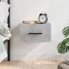 Wall-mounted Bedside Cabinet Concrete Grey 35x35x20 cm Colour concrete grey Quantity in Package 1 Number of 