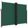 Retractable Side Awning Dark Green 180x1200 cm | Hipomarket UK