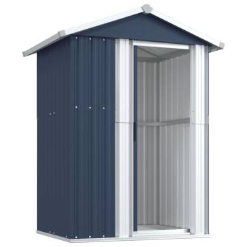 Garden Shed Anthracite 126x97.5x177 cm - Durable Storage Solution