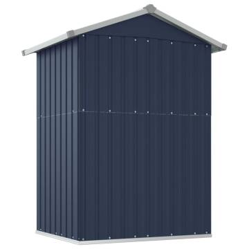 Garden Shed Anthracite 126x97.5x177 cm - Durable Storage Solution