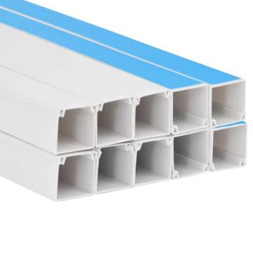 Self-Adhesive Cable Trunking 20x10 mm - 10m PVC | HipoMarket