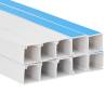 Self-Adhesive Cable Trunking 20x10 mm - 10m PVC | HipoMarket