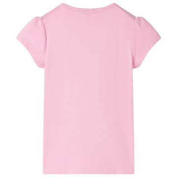 Kids' Bright Pink T-shirt Size 116 - Fun & Durable Wear