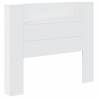 Headboard Cabinet with LED - Modern White Design | HipoMarket