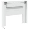 Headboard Cabinet with LED - Modern White Design | HipoMarket