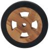 Sunlounger Spare Wheels - Durable Teak Wood (2 pcs)