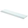 Shelves 2 pcs Panel Glass Clear 70x15 cm Size 70 x 15 cm Quantity in Package 2 Number of Pieces 1 