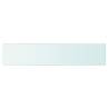 Shelves 2 pcs Panel Glass Clear 70x15 cm - Stylish Display