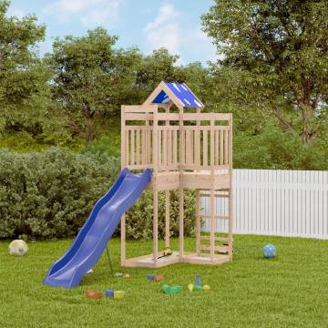 Outdoor Playset Solid Wood Pine - Fun for Kids | HipoMarket