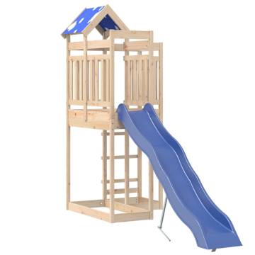 Outdoor Playset Solid Wood Pine - Fun for Kids | HipoMarket