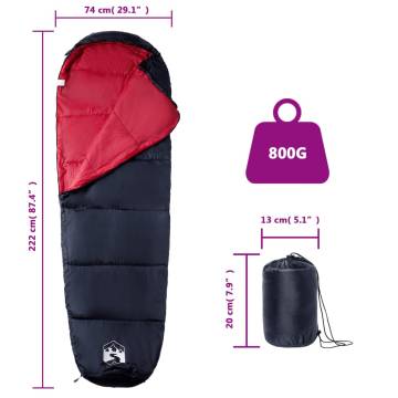 Mummy Sleeping Bag for Adults | 3 Seasons Camping Comfort