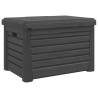 Outdoor Cushion Box Anthracite 73x50.5x46.5 cm | HipoMarket